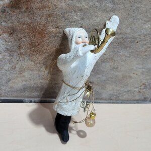 Father Frost Christmas Tree Ornament Old World Santa Stars Light Bulb